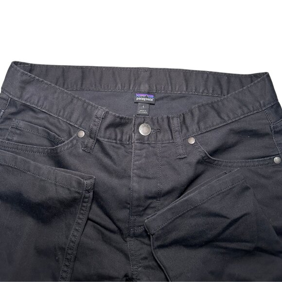 EUC Patagonia Black Pinyon Pines Slim Fit Hiking Pants Size 4 - Picture 8 of 15